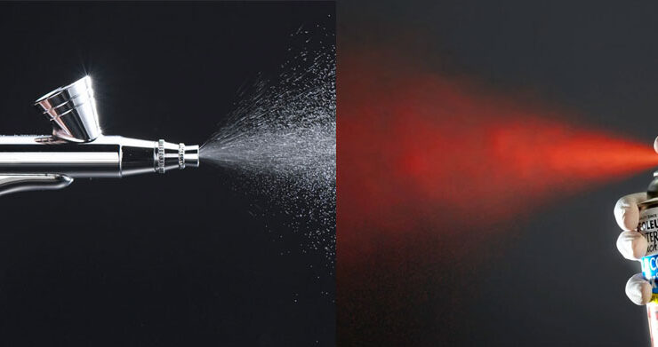 Airbrush vs Spray Paint