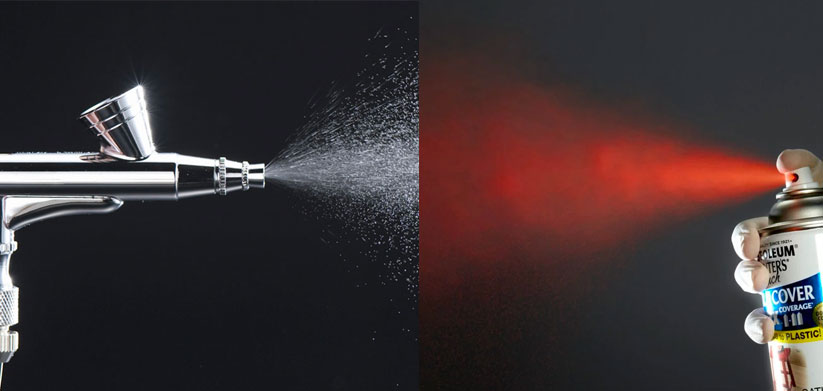 Airbrush vs Spray Paint