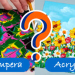 Tempera vs Acrylic Paint