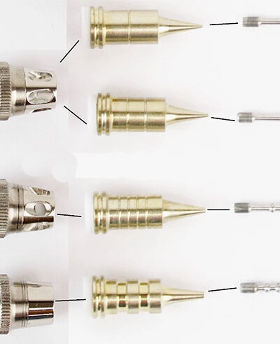 Airbrush needle sizes