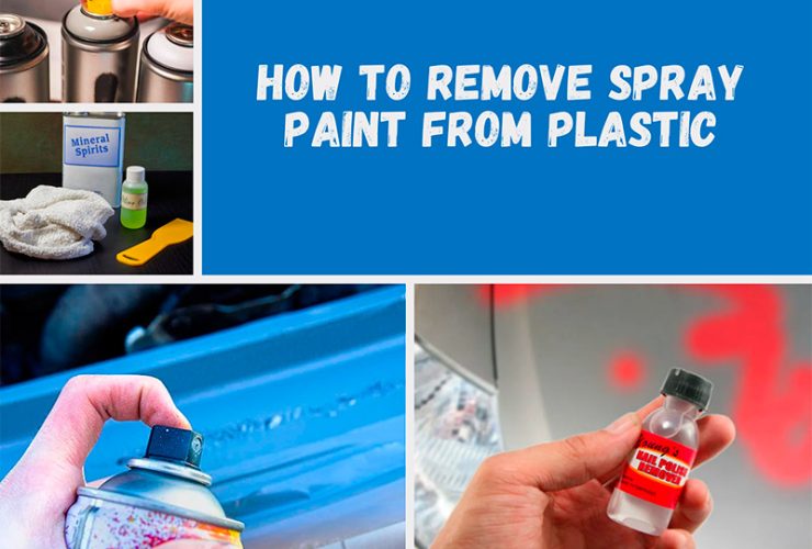 How to Remove Spray Paint from Plastic
