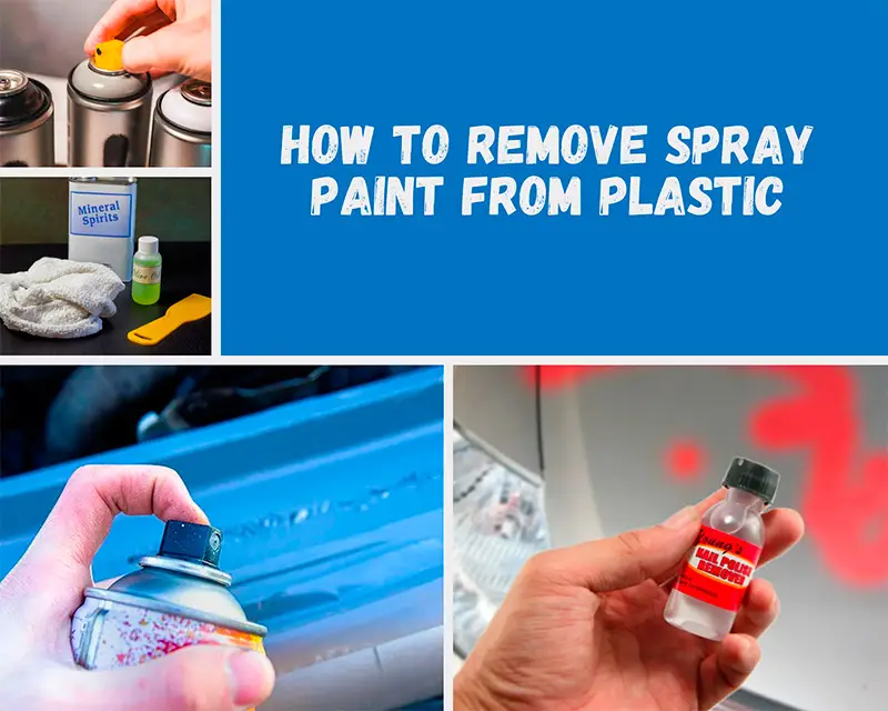 How to Remove Spray Paint from Plastic