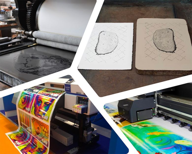 Difference Between Lithograph and Print