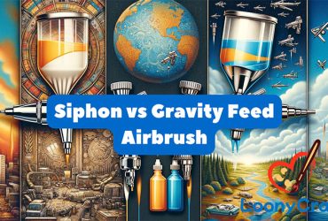 Siphon vs Gravity Feed Airbrush