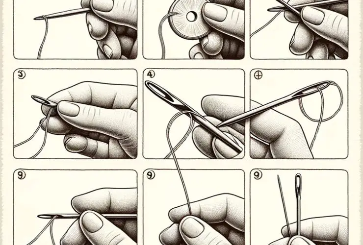 How to Thread an Embroidery Needle